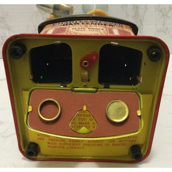 ROSKO CHARLIE WEAVER #0650 BATTERY POWERED BARTENDER 1962 non-working - Picture 8 of 10